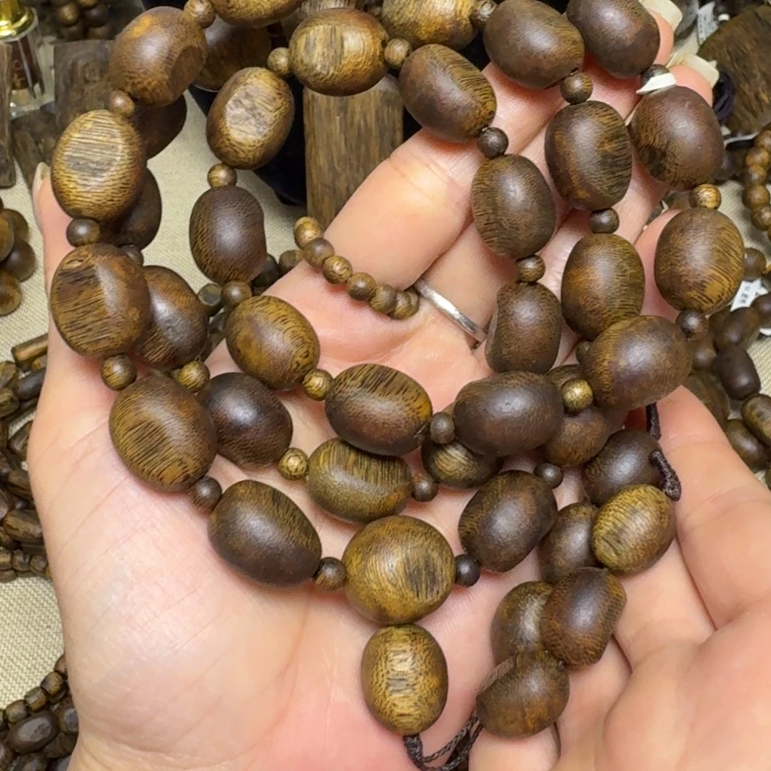 手串沉香老料乌身卡1.4-55克多样性发货一条