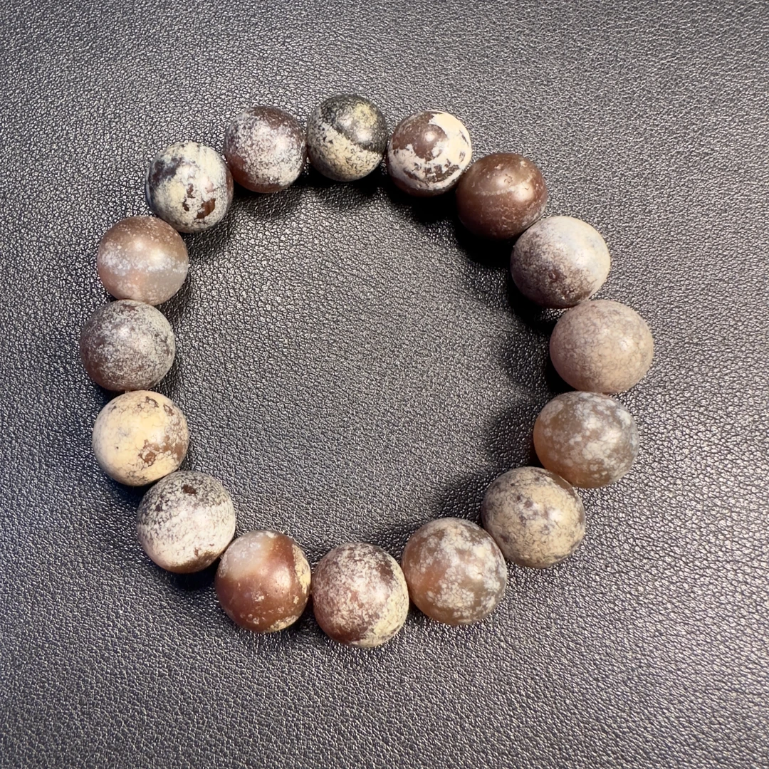 20世纪灰皮玛瑙 手串 333-875