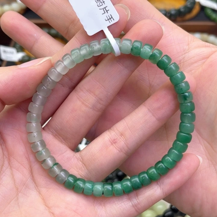 未镶嵌手链透闪石质玉