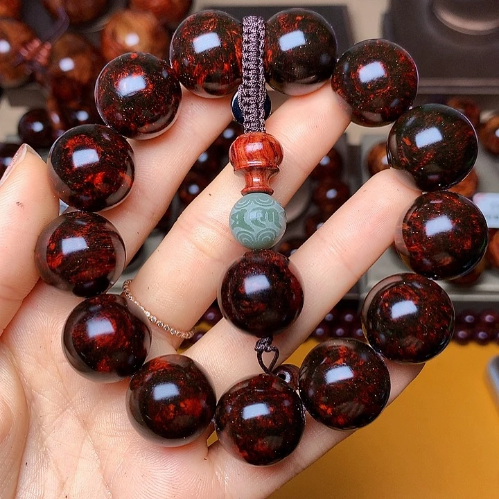 花梨木类手串/手链风化土埋料瘤疤老料高货1.8