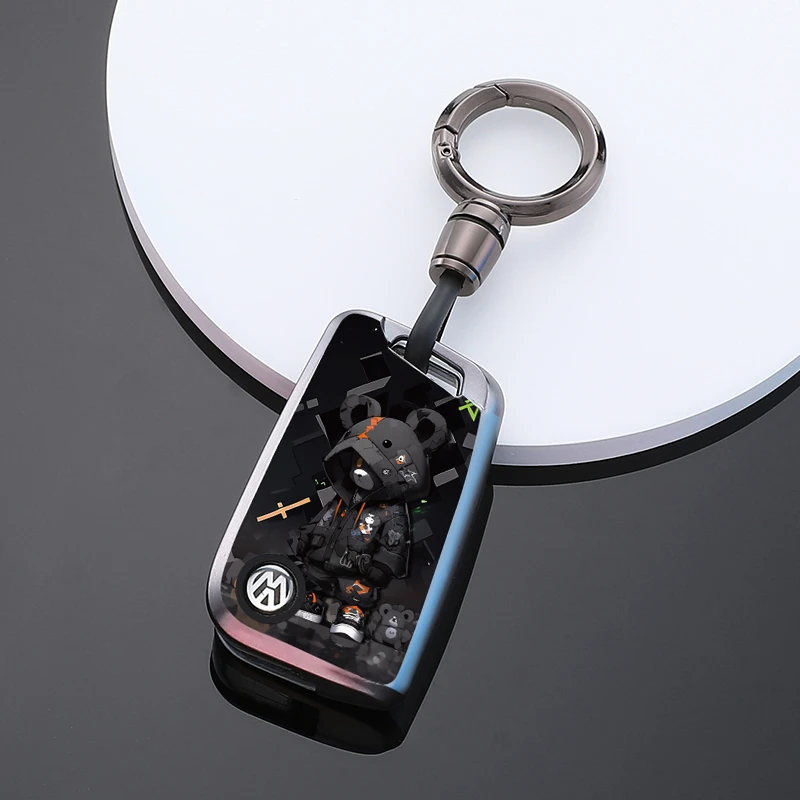 大众速腾钥匙套宝来polo途观L探岳朗逸凌度途岳途昂高尔夫探歌扣