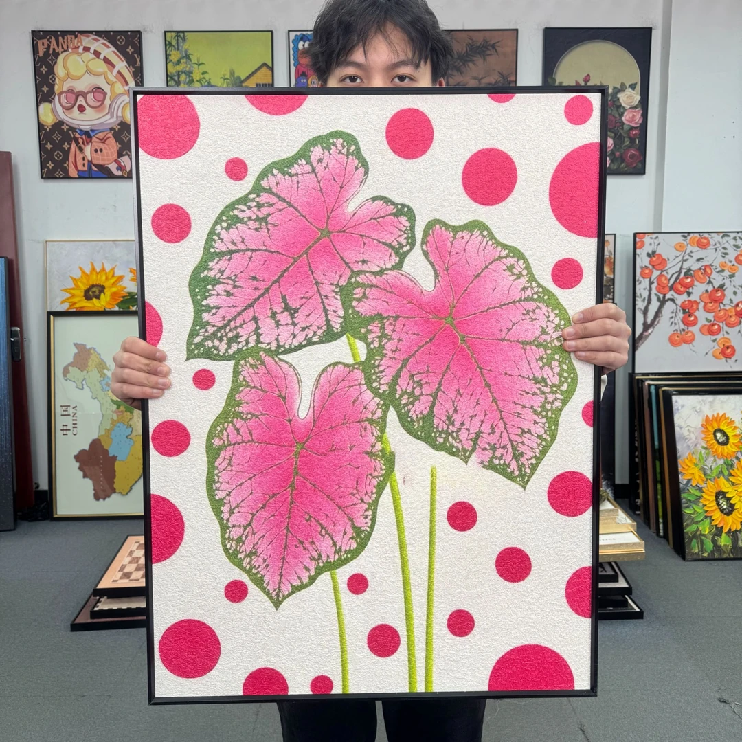 客厅装饰画植物花卉抽象电视柜摆画沙发背景墙壁艺术挂画6080