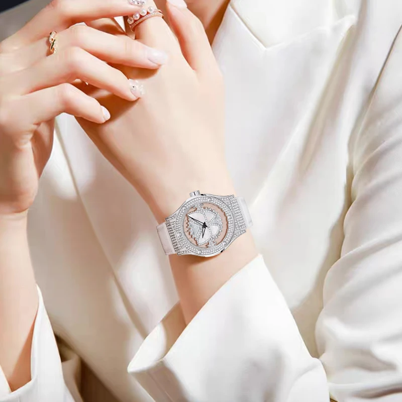 梦幻蝴蝶系列 时来运转轻奢防水石英表LSK066-1-C