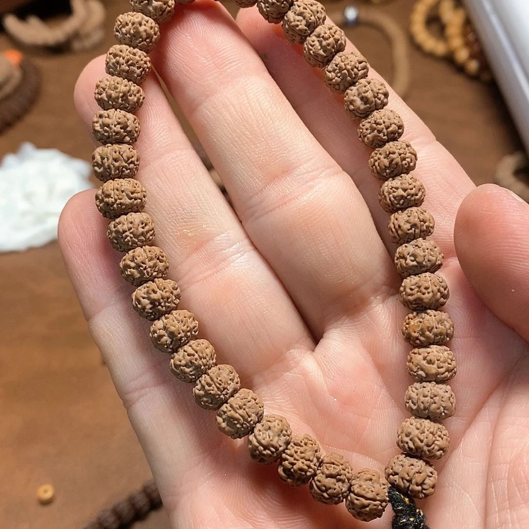 金刚菩提手串宝*爹8+平细货头