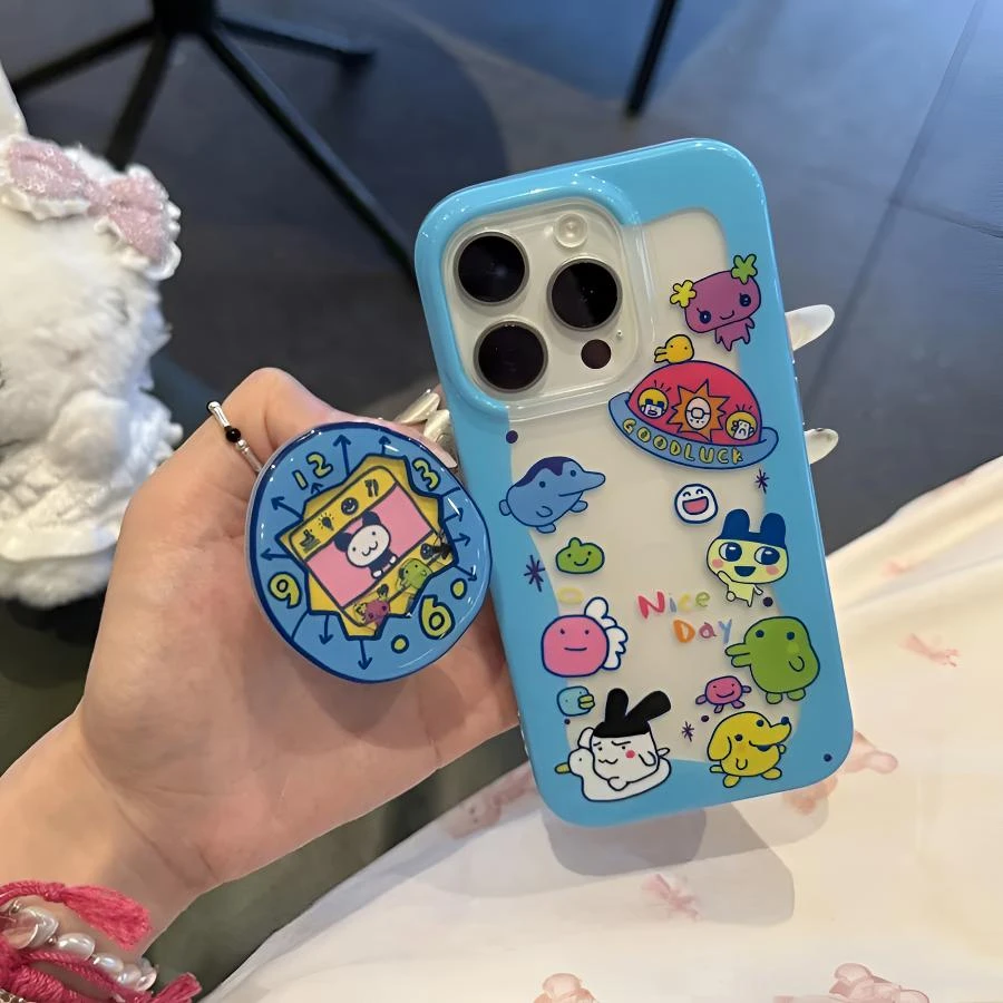 外星人拓麻歌子适用于iPhone16promax手机壳15少女心14可爱13卡通