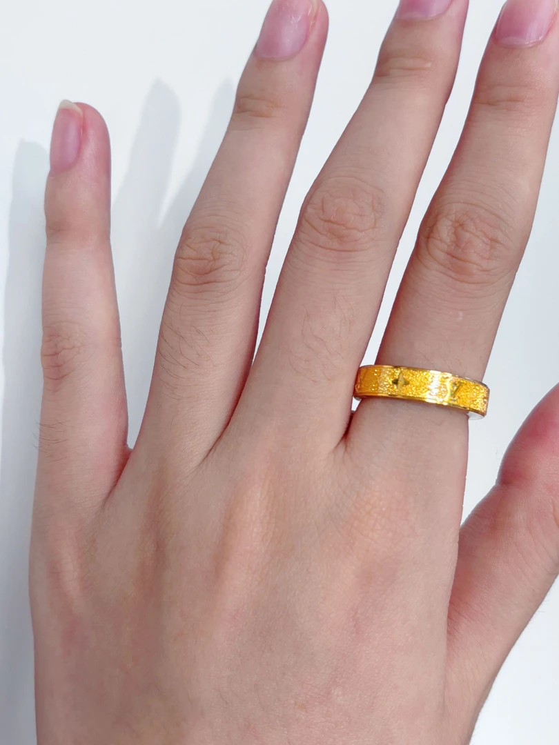 足银戒指 细闪戒指