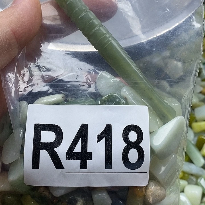 蛇纹石玉未镶嵌鱼缸石