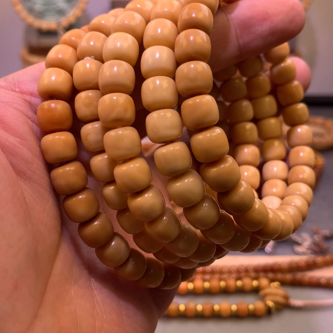 星月菩提吊坠9×8刑天老型老料单圈