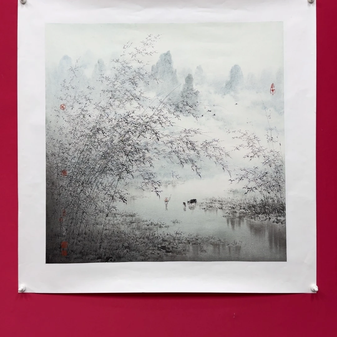 H***u国画木春4平尺精品