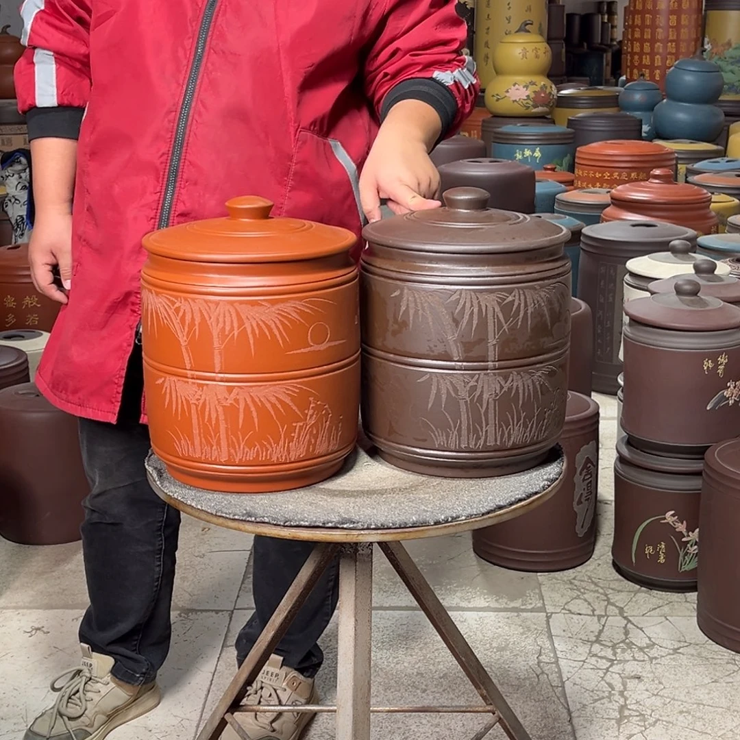 紫砂茶叶罐茶叶罐