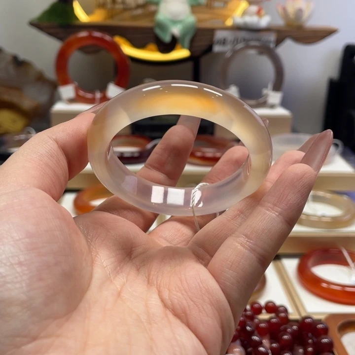 玛瑙/玉髓未镶嵌手镯