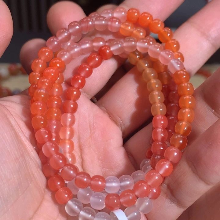 未镶嵌多圈南红玛瑙保山多宝多圈5mm+
