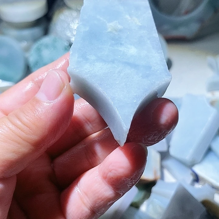 散珠翡翠边角料65