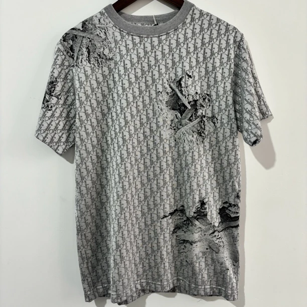 99新 DIOR/迪奥 Dior迪奥满印短袖 尺码：S