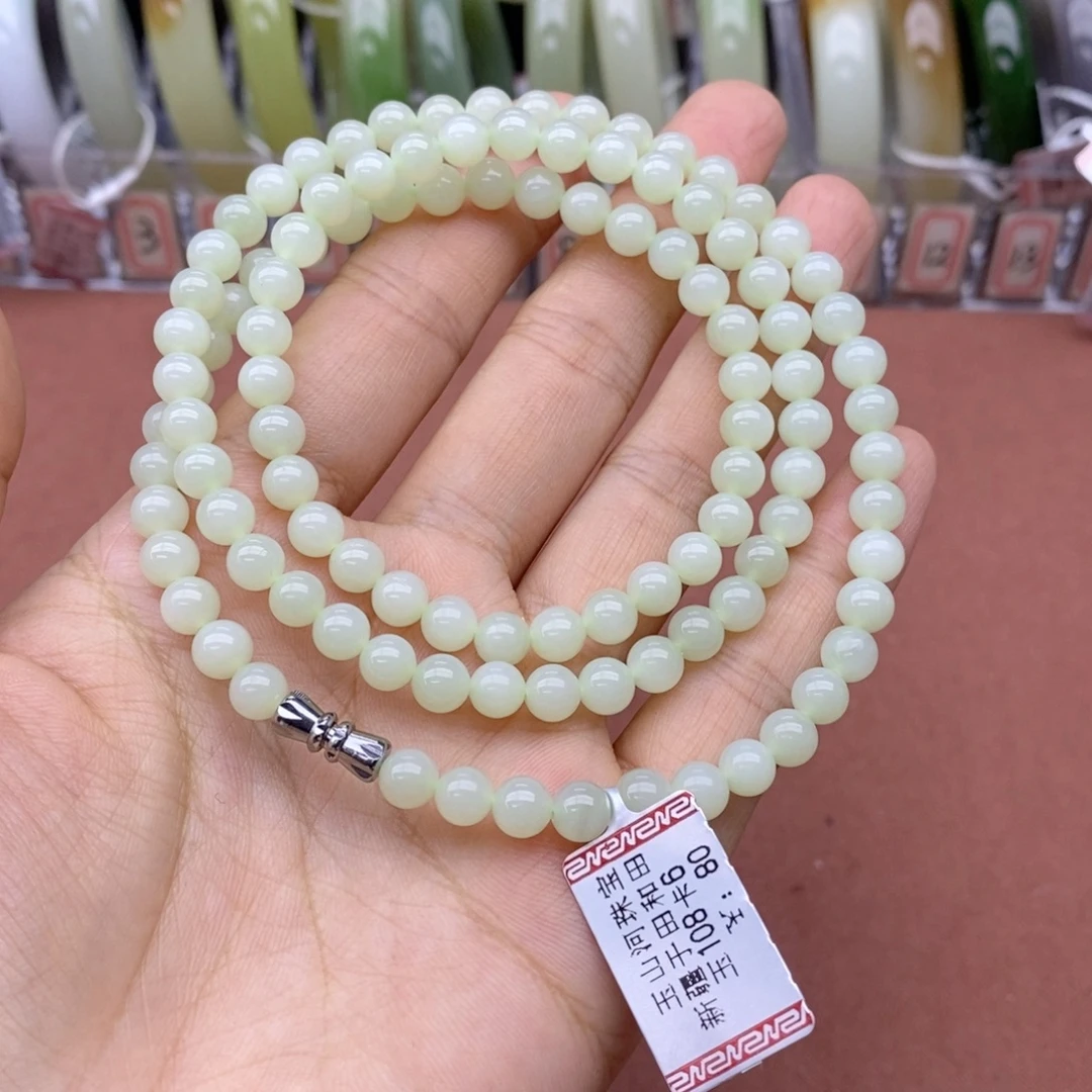 和田玉未镶嵌项链卡6