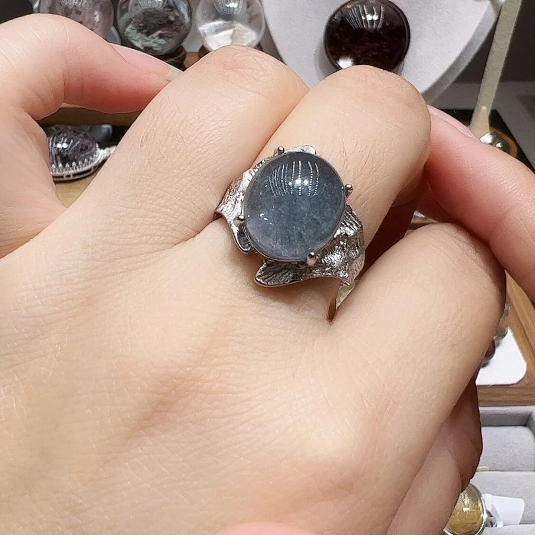 小***小银S925镶嵌珠宝半成品水晶