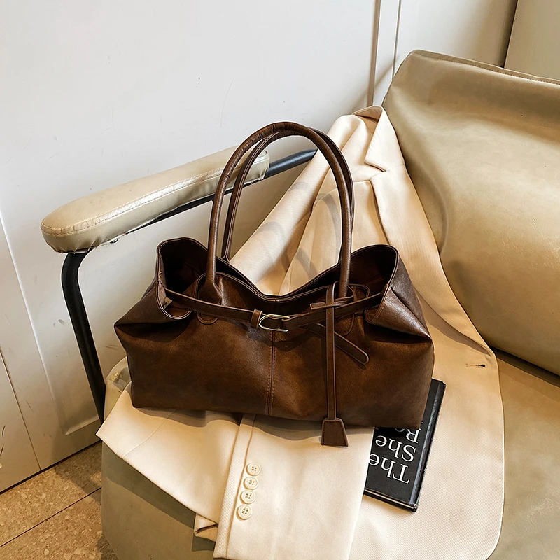 托特包法式单根时尚潮流斜挎包休闲网红韩版大包包复古美拉德女包