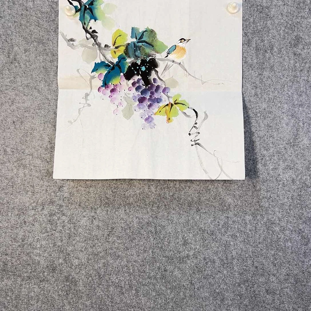 国画317 花鸟在此处飞翔也不太