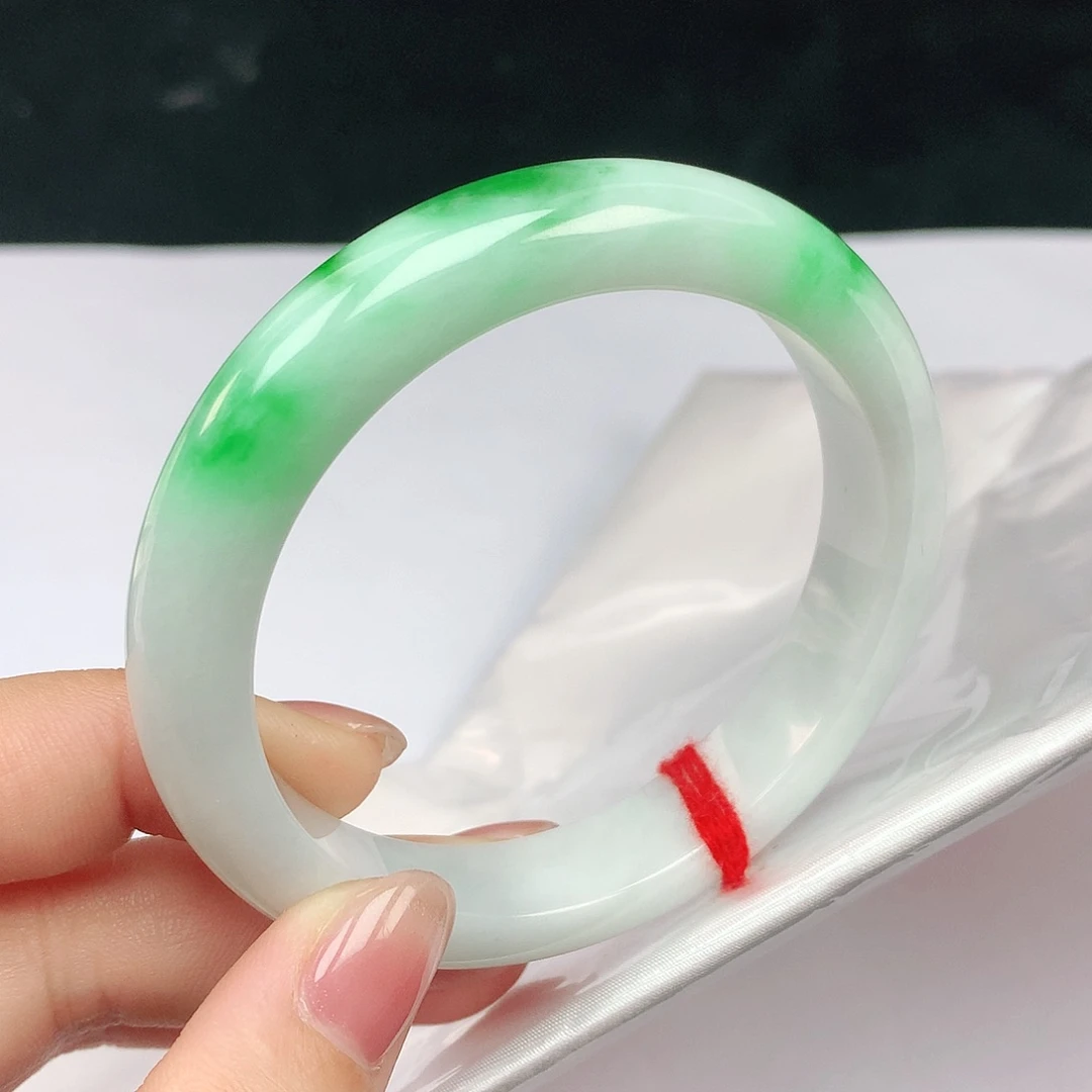 翡翠手镯未镶嵌56圈2493