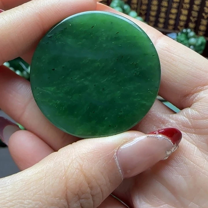 和田玉（碧玉）吊坠未镶嵌