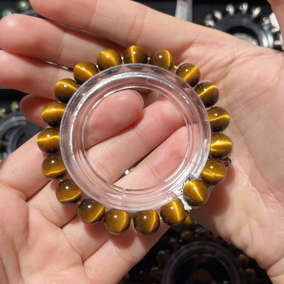 贝***多木变石（虎睛石）未镶嵌手链