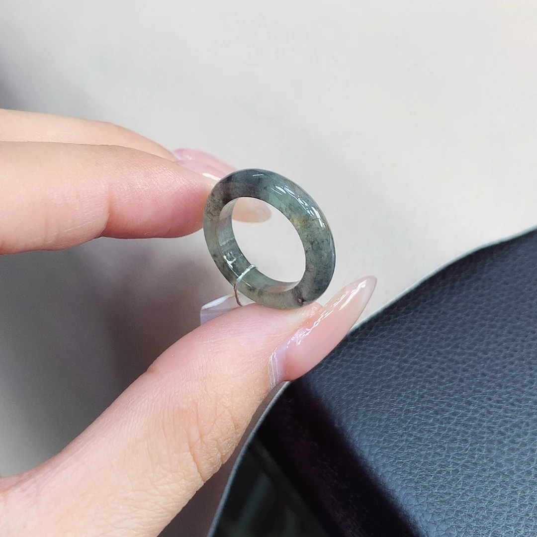 未镶嵌戒指翡翠5.6号