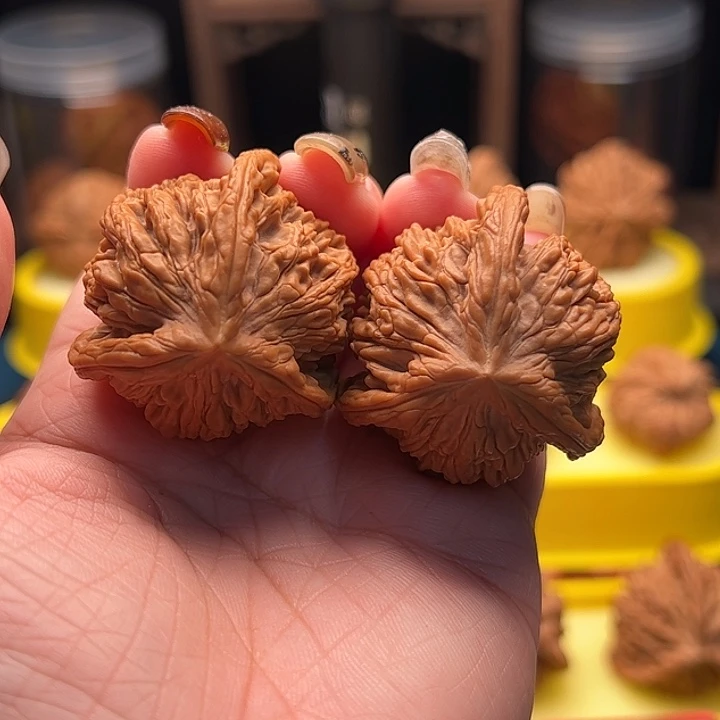 吊坠文玩核桃虎头三棱 全品