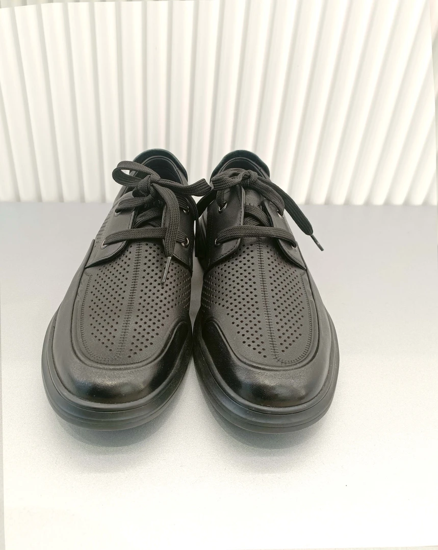 Kangnai/康奈男士冲孔皮鞋 商务休闲鞋43432