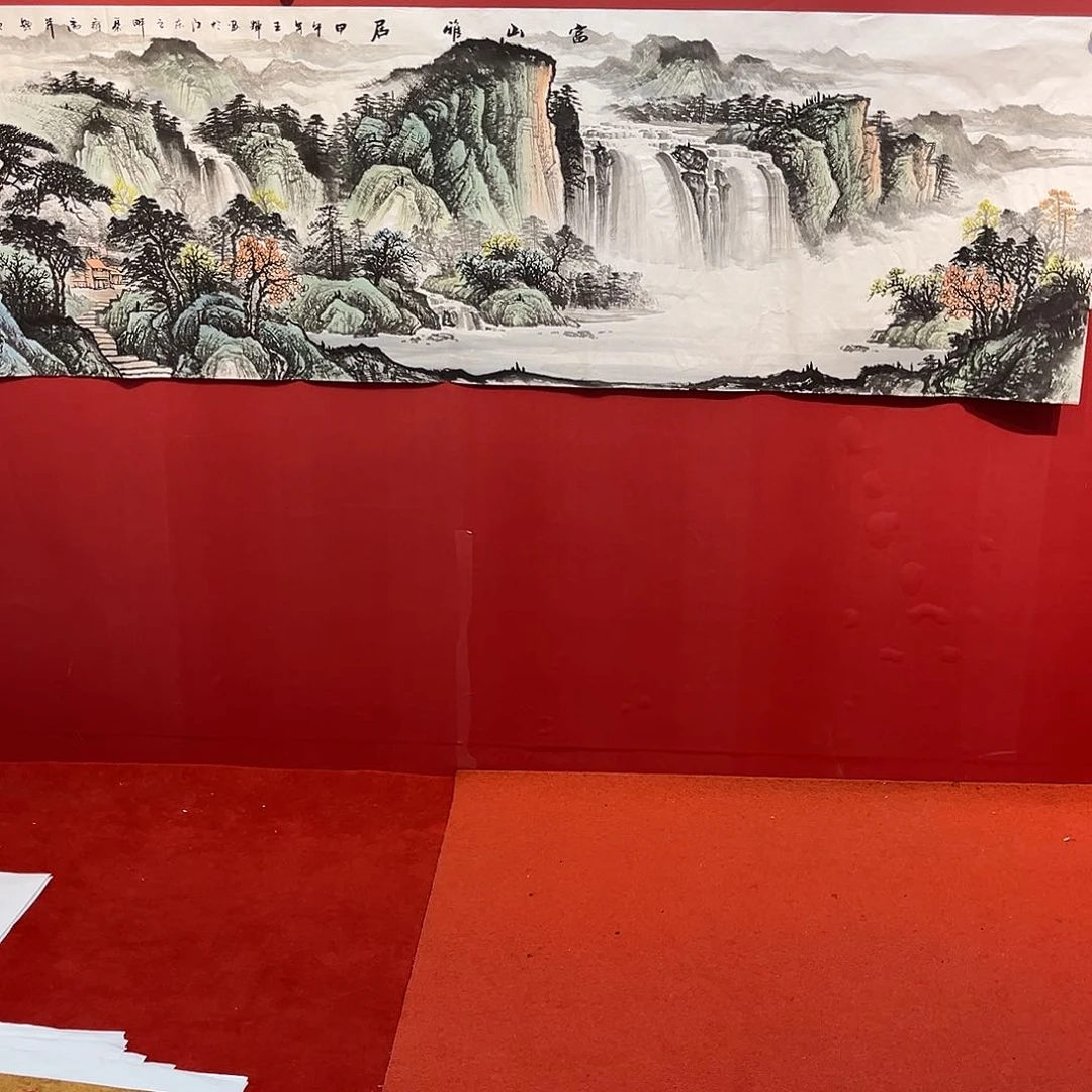 国画手绘国画作品