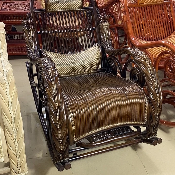 堪***玄藤滕王阁大号摇椅