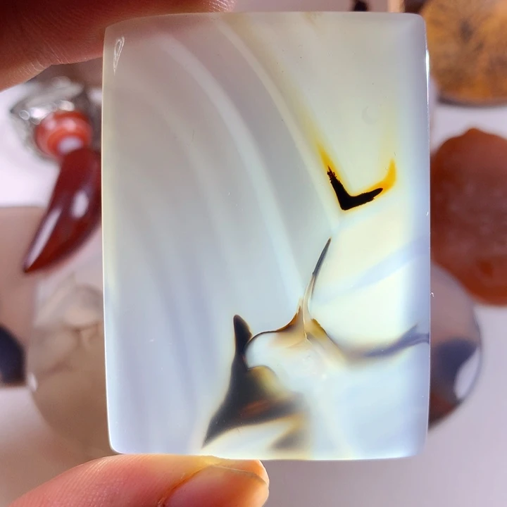 未镶嵌颈饰玛瑙/玉髓