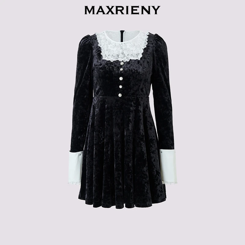 【诗语专属】MAXRIENY商场同款冬连衣裙