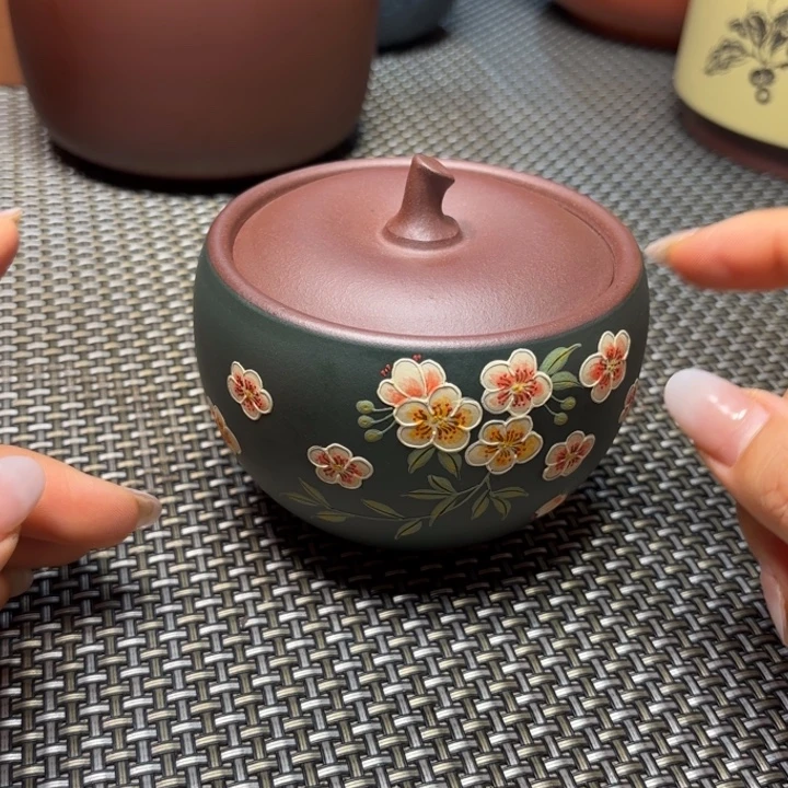 紫砂茶叶罐中高端紫砂茶叶罐