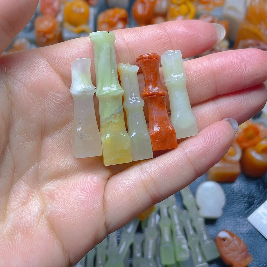 青田石印石节节高升