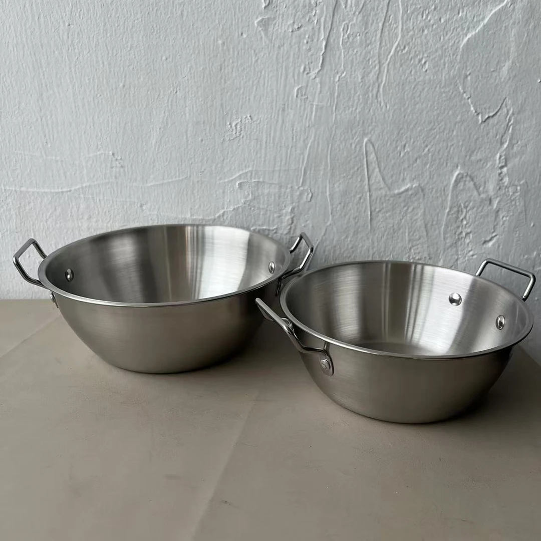 外贸韩国泡面锅一大一小野餐餐具【汤姆粉丝专属】2024新品上市网红