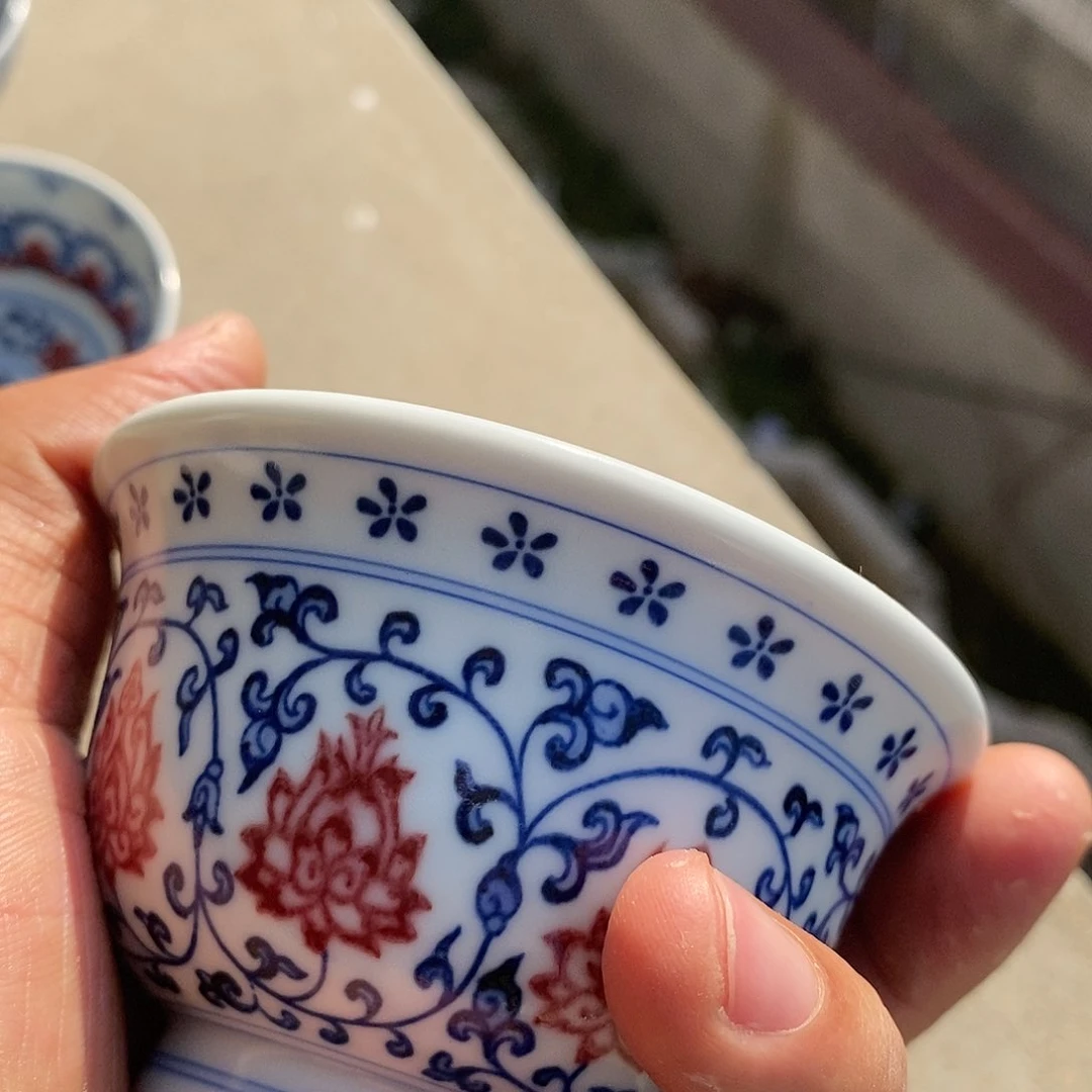 杯景德镇高温还原陶瓷