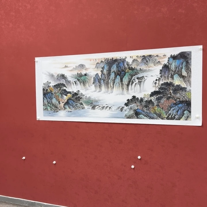 国画精品六尺尺 寇永泉 叶圣兴