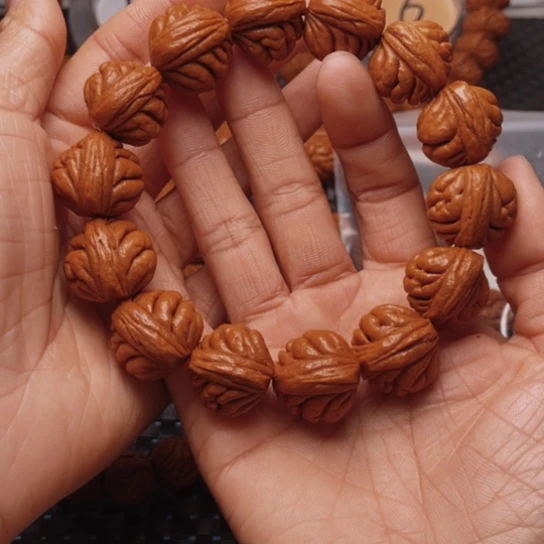 桃核手串龙纹桃核