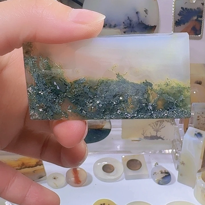 未镶嵌玛瑙/玉髓珠宝奇石