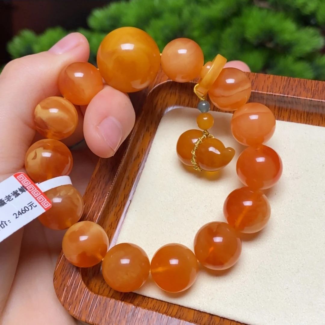 【闪购商品】手链蜜蜡未镶嵌手串