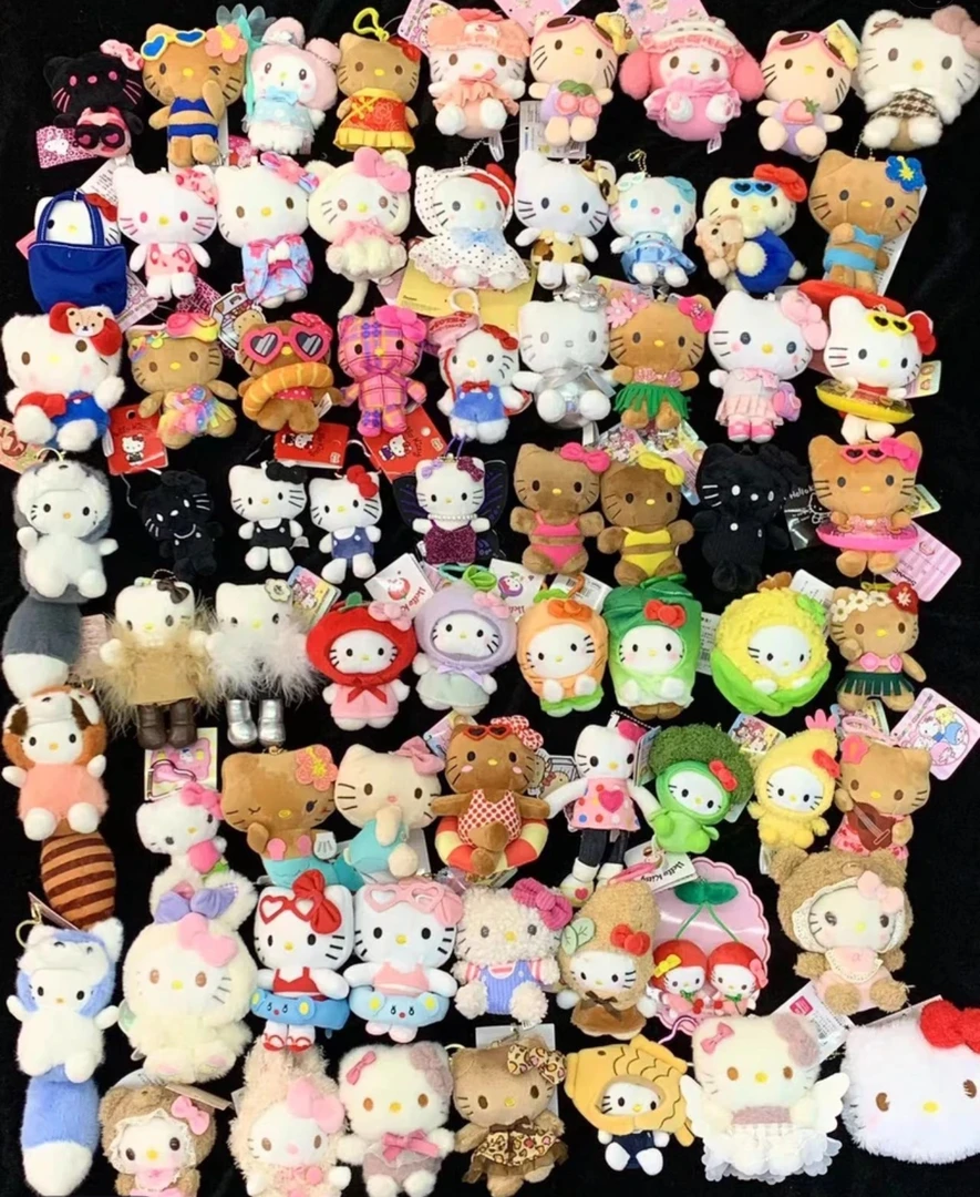 【直播间扣号专拍】包包挂件毛绒玩偶HelloKitty可爱网红爆款小众