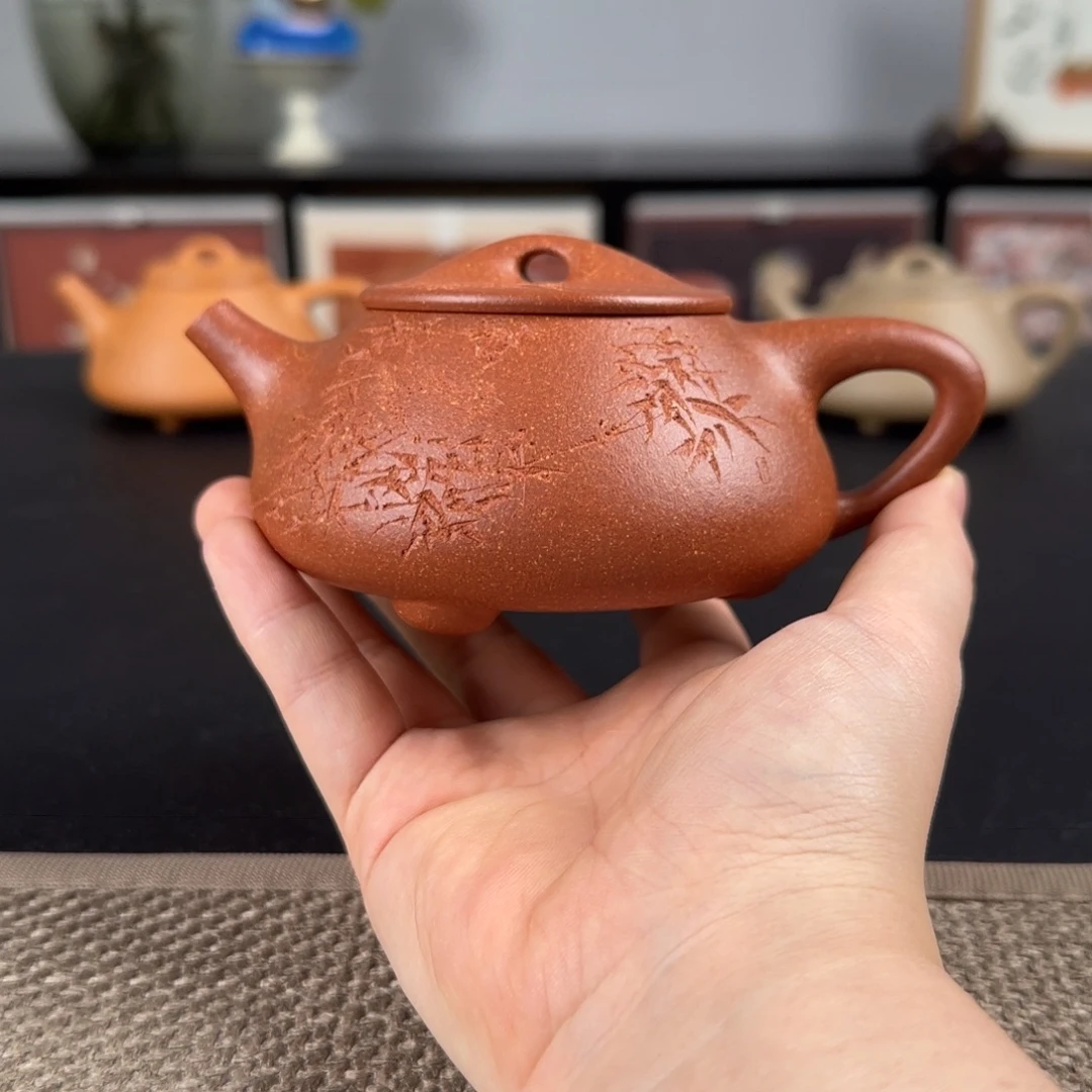 茶壶紫砂微瑕景舟