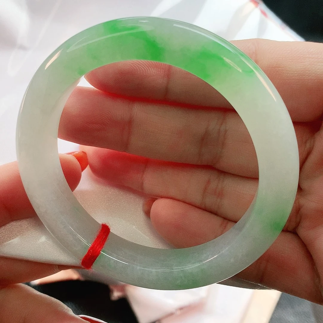 未镶嵌手镯翡翠正圈2212