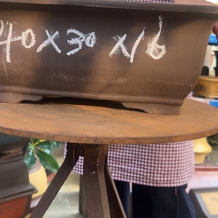 40素面马槽花盆花盆