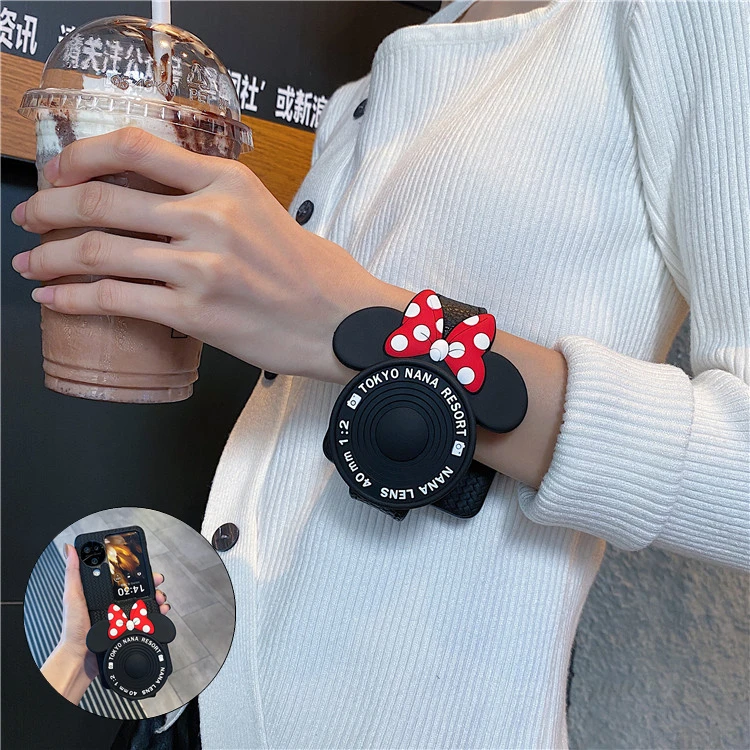 卡通可爱手腕带适用华为pura x 手机壳折叠屏典藏版purax/pockte2