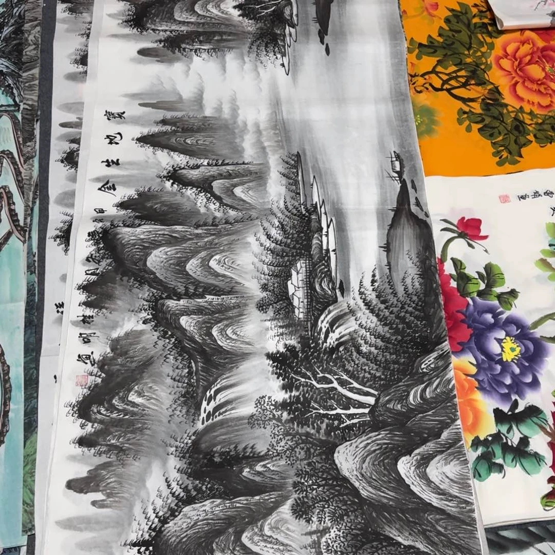 国画晓彤美术馆直播间