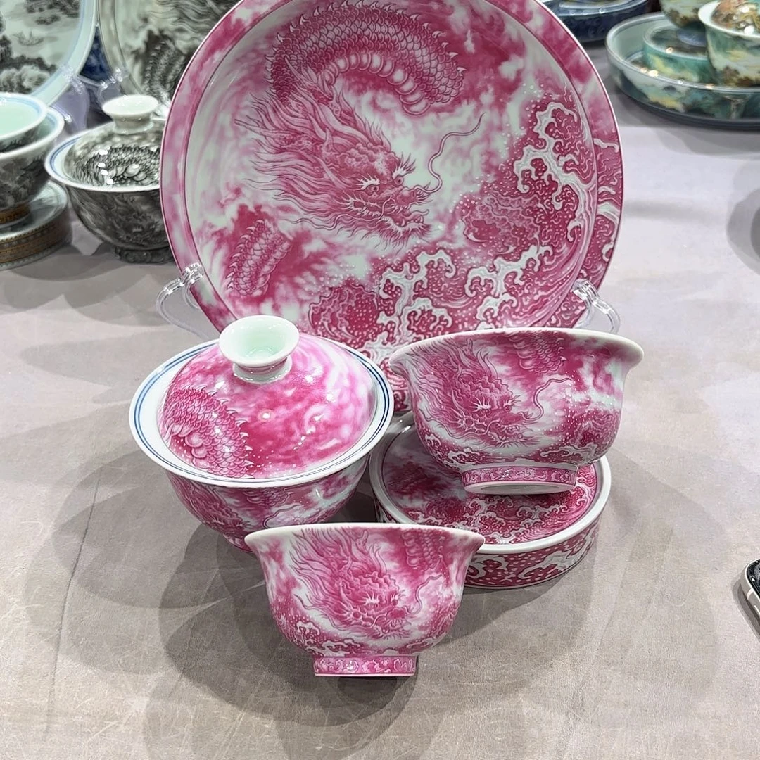 瓷片景德镇瓷器精品展示