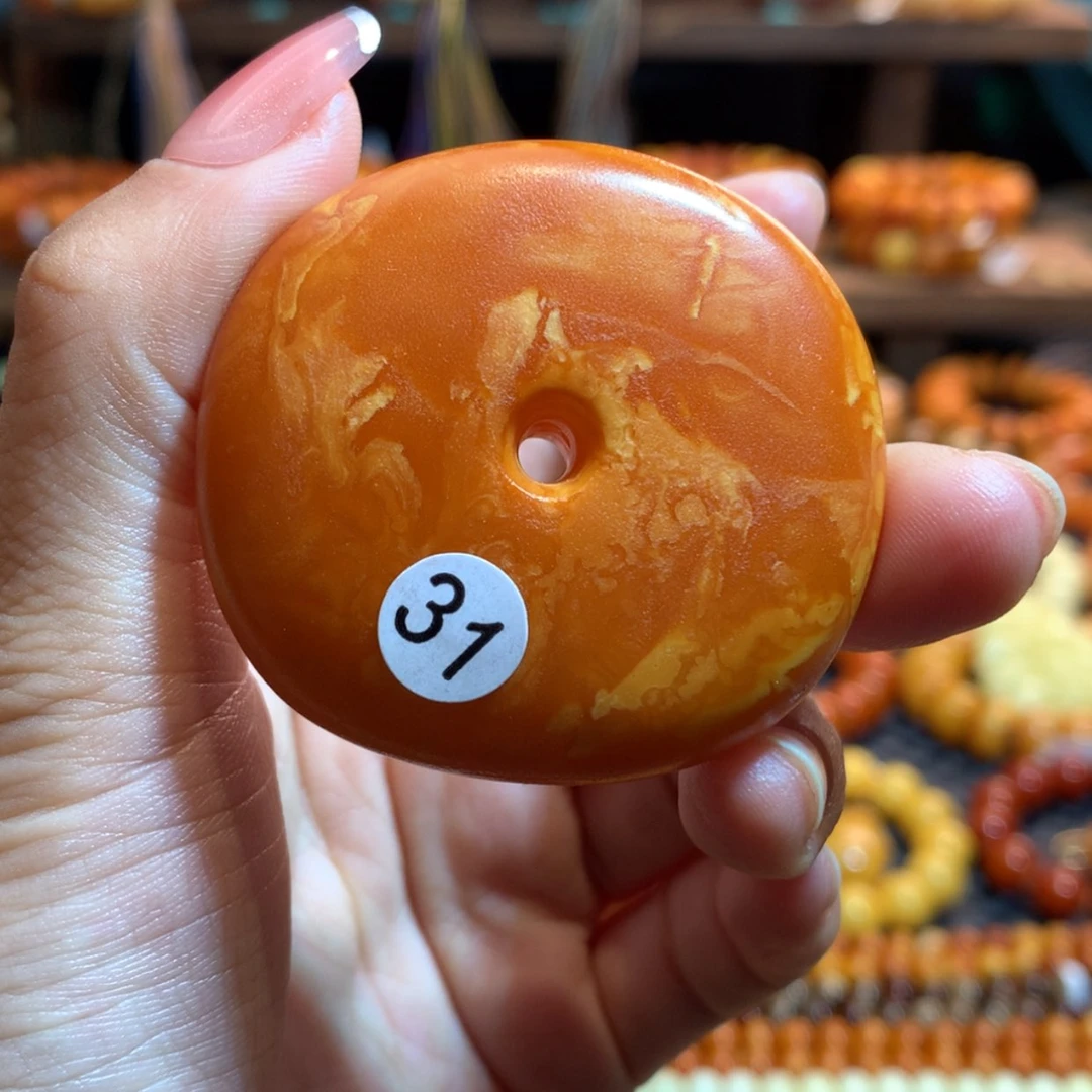 【闪购商品】琥珀吊坠(不含链)未镶嵌