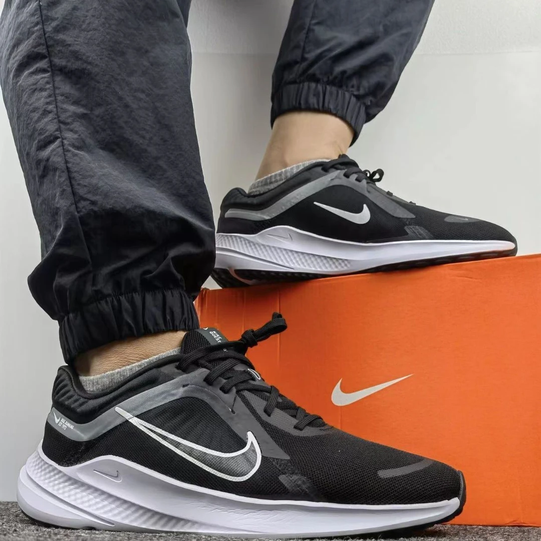 NIKE/耐克QUEST5男黑春夏运动透气轻便缓震休闲跑步鞋DD0204-001