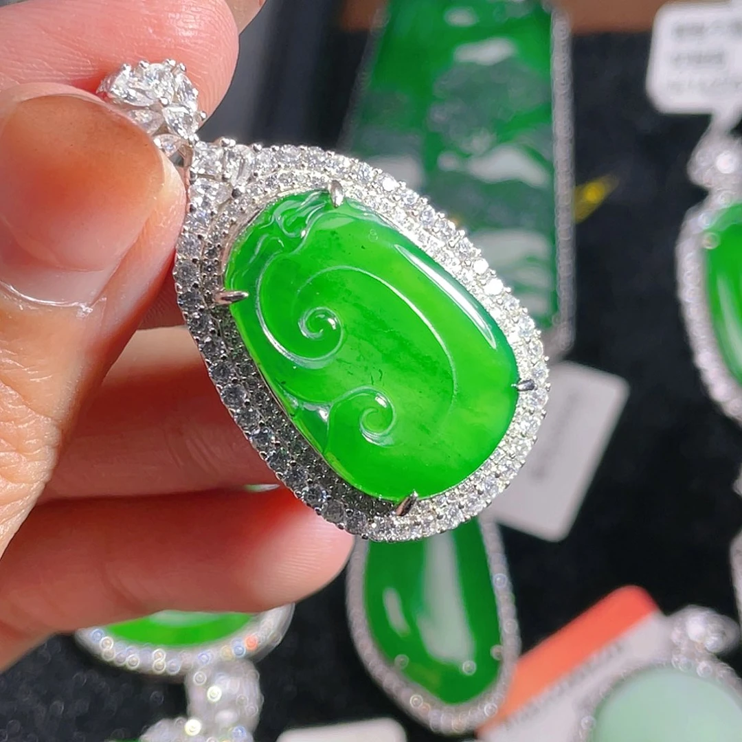 翡翠吊坠(不含链)未镶嵌